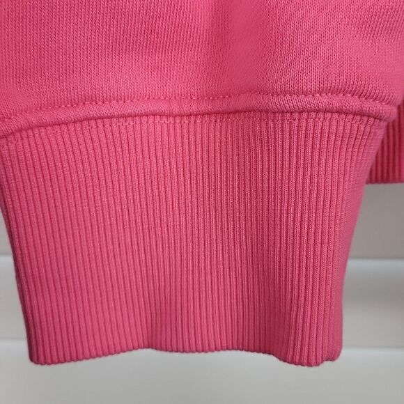 Drew Pink Smiley Face Women's Sweater. Size XS - Picture 3 of 9